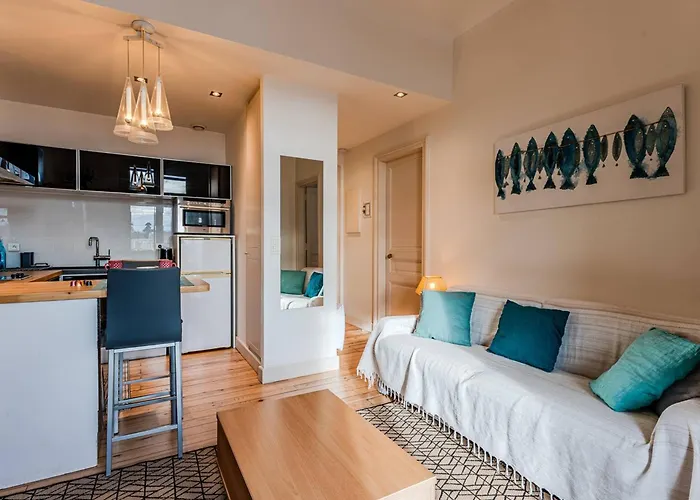 Centre: T2 A 20m De La Avec Parking - Fr-1-433-153 * Arcachon